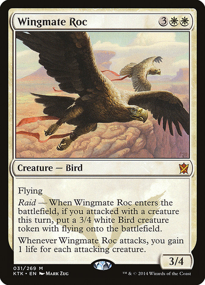 Wingmate Roc, Khans of tarkir Card Art