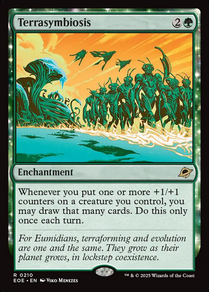 Terrasymbiosis, Edge of eternities Card Art
