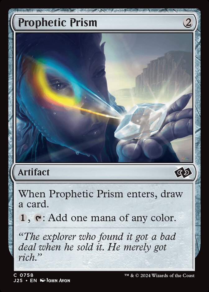 Prophetic Prism, Foundations Jumpstart Card Art