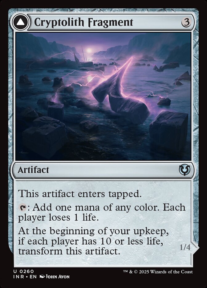 Cryptolith Fragment // Aurora of Emrakul - Foil