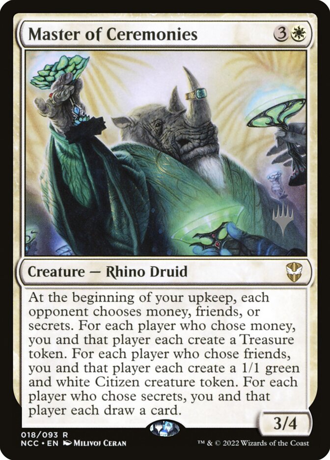 Master of Ceremonies - Foil