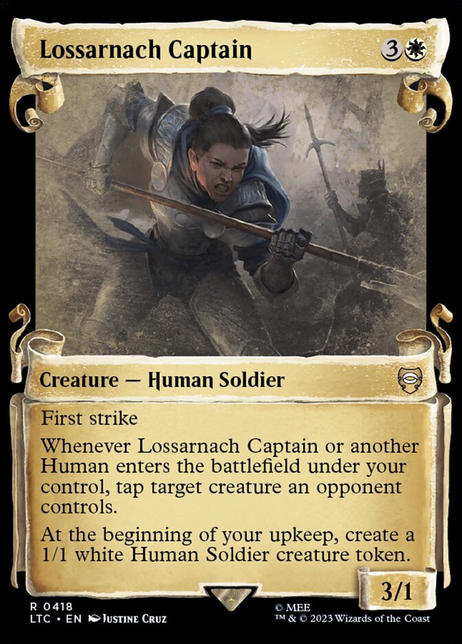 Lossarnach Captain, Tales Of Middle-Earth Commander Card Art