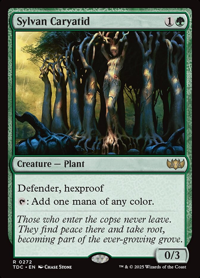 Sylvan Caryatid, Tarkir: Dragonstorm Commander Card Art