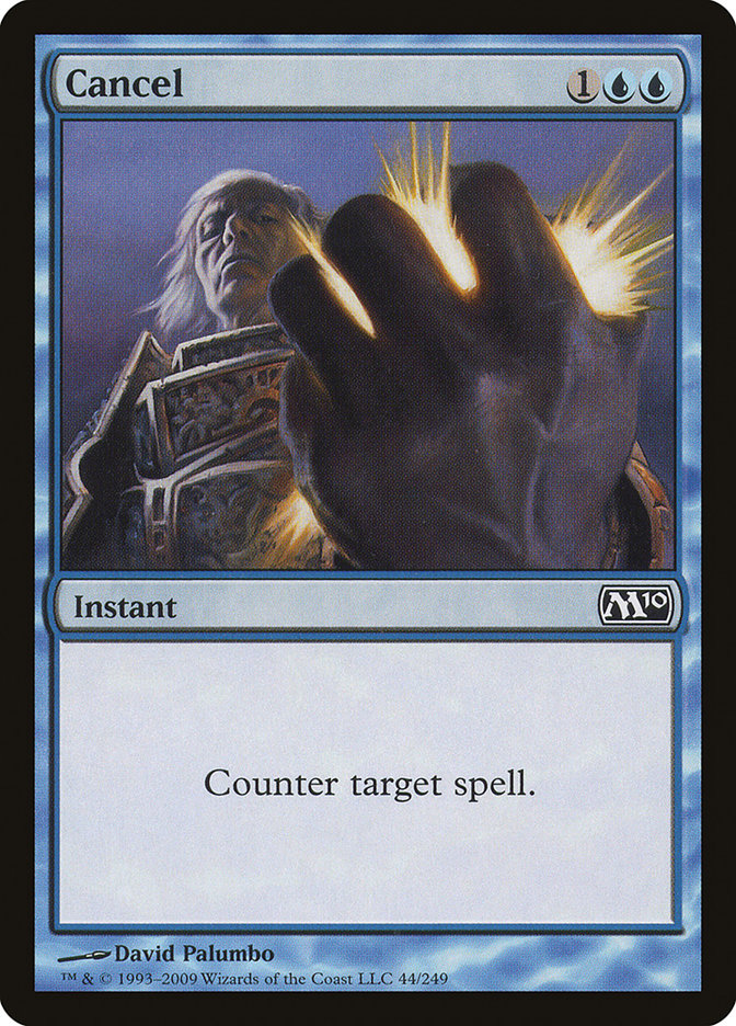 Cancel, Magic 2010 Card Art