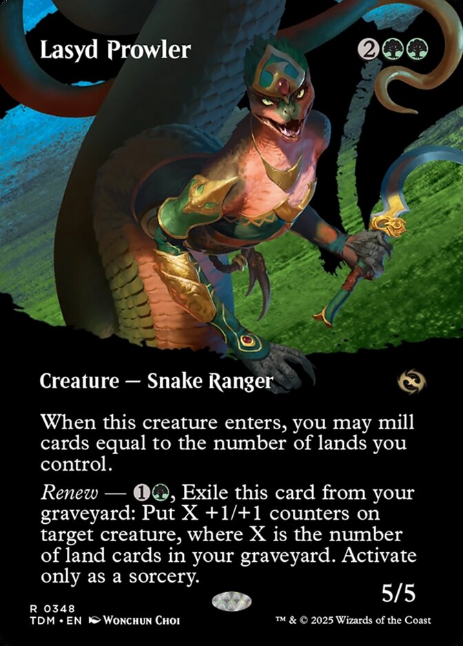 Lasyd Prowler, Tarkir: dragonstorm Card Art