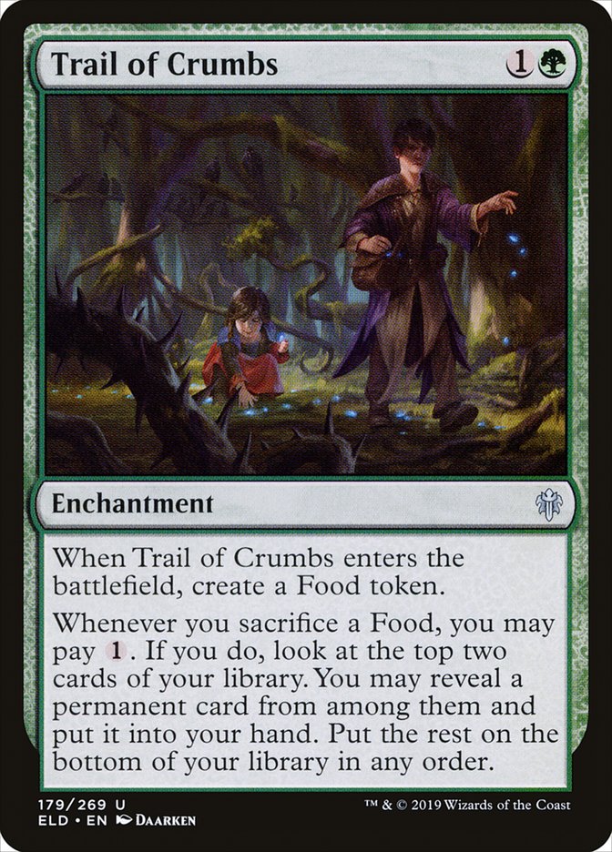 Trail of Crumbs, Throne of eldraine Card Art