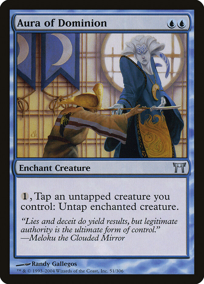 Aura of Dominion, Champions Of Kamigawa Card Art
