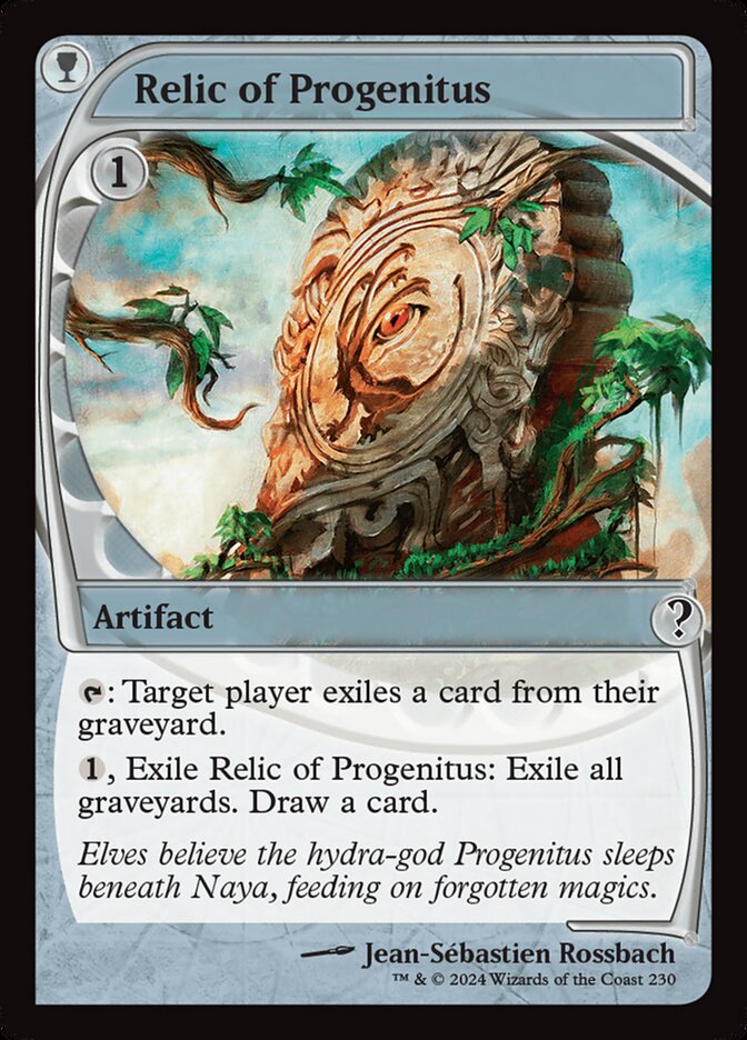 Relic of Progenitus, Mystery Booster 2 Card Art