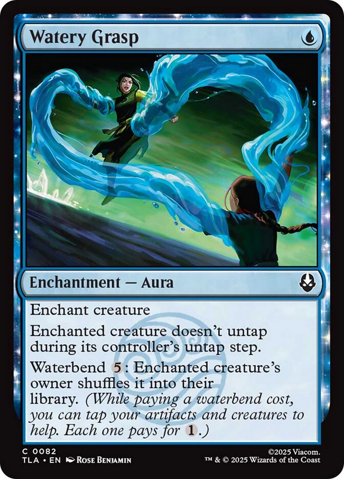 Watery Grasp, Avatar: The Last Airbender Card Art