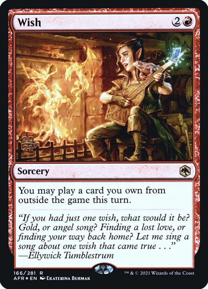 Wish, Adventures in the forgotten realms promos Card Art