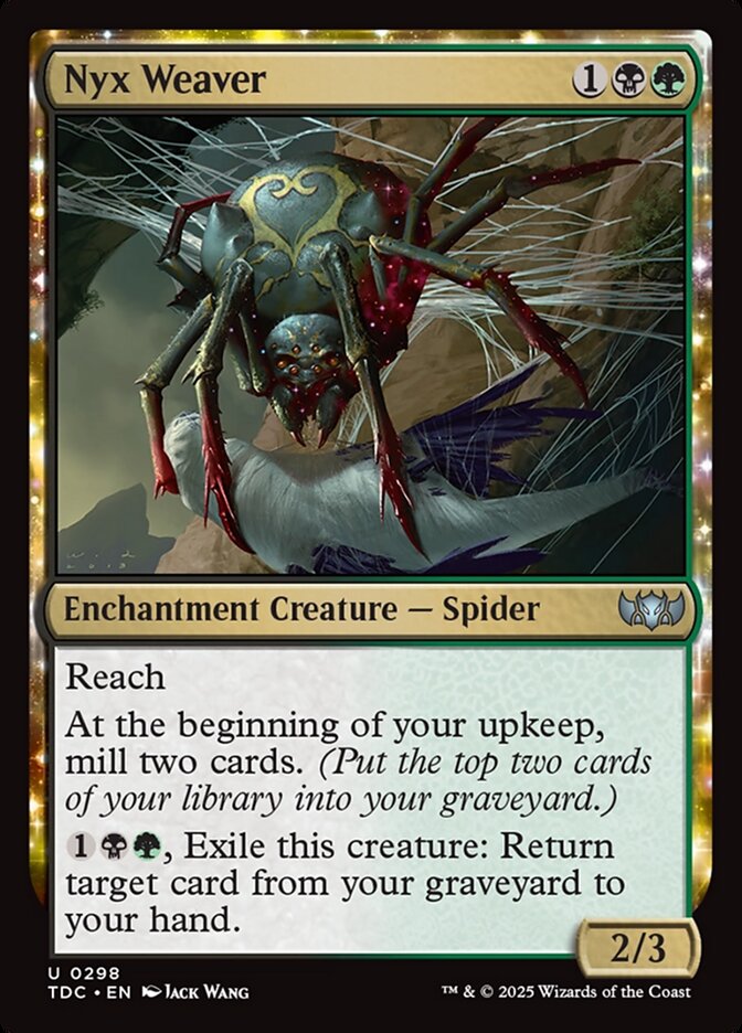 Nyx Weaver, Tarkir: Dragonstorm Commander Card Art