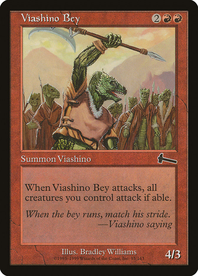 Viashino Bey, Urza's legacy Card Art