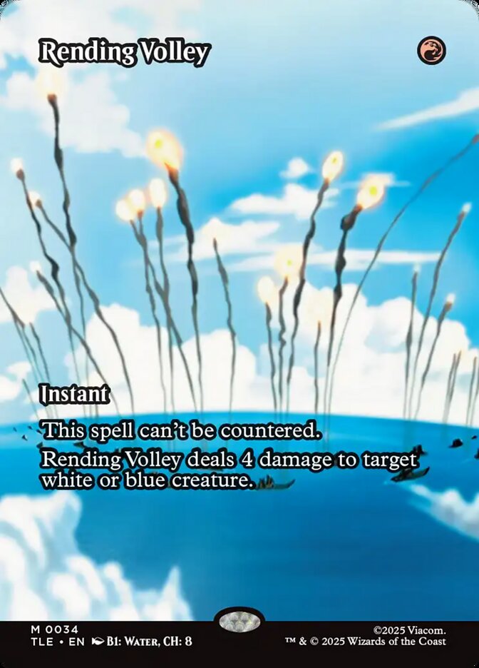 Rending Volley, Avatar: The Last Airbender Eternal Card Art