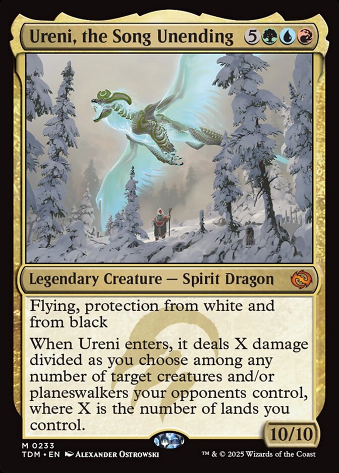 Ureni, the Song Unending, Tarkir: Dragonstorm Promos Card Art