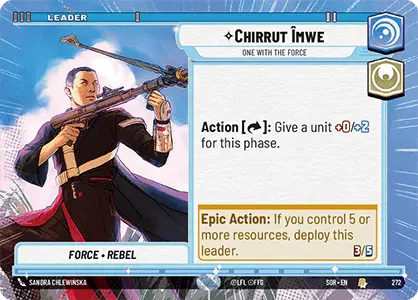 Chirrut Îmwe, One With the Force - Hyperspace