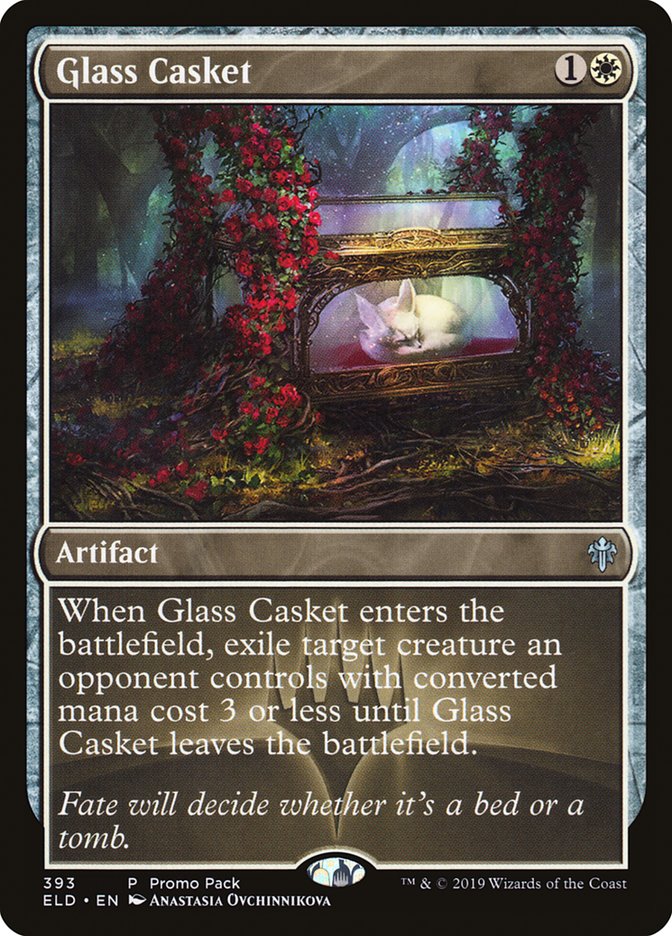 Glass Casket, Throne Of Eldraine Card Art
