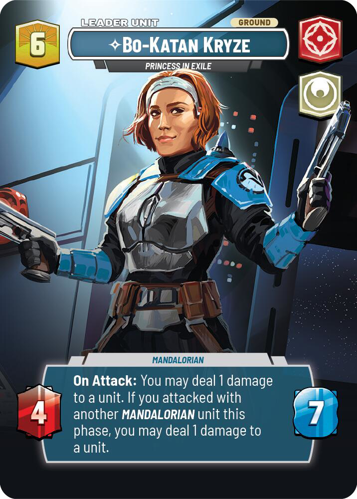 Bo-Katan Kryze, Princess in Exile - Foil