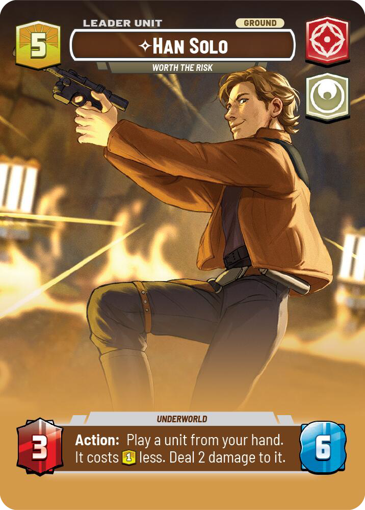 Han Solo, Worth the Risk - Foil