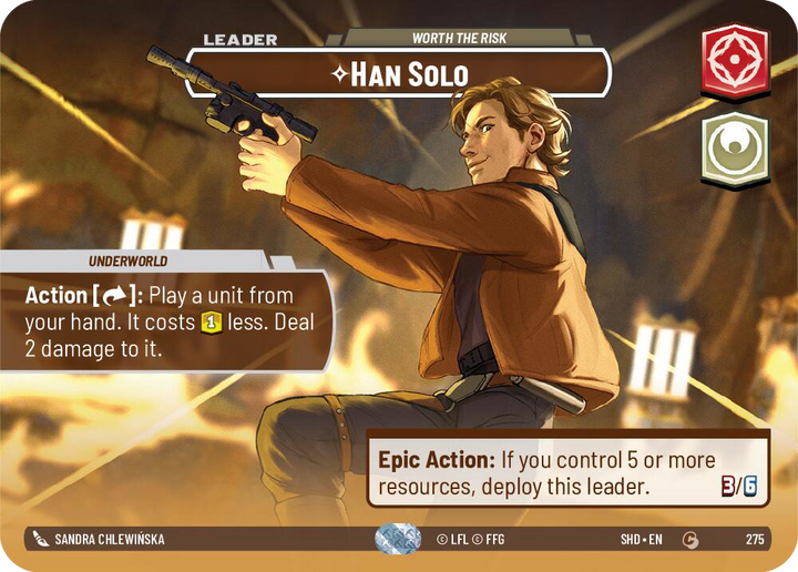 Han Solo, Worth the Risk - Foil