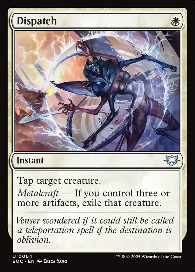 Dispatch, Edge Of Eternities Commander Card Art