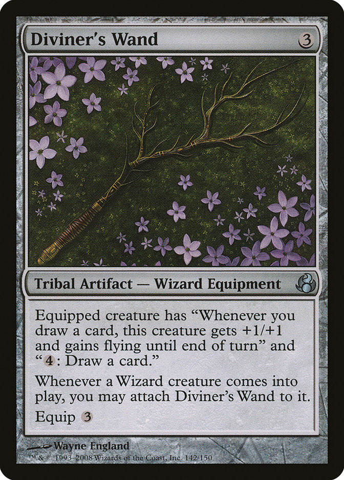 Diviner's Wand, Morningtide Card Art