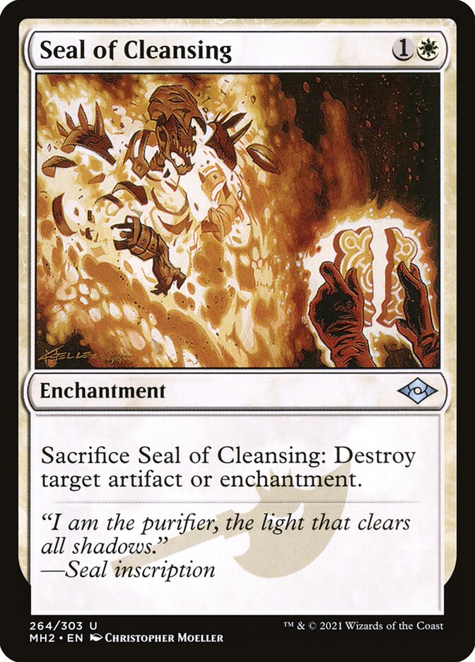 Seal of Cleansing, Modern horizons 2 Card Art
