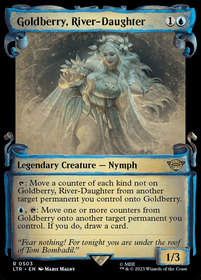 Goldberry, River-Daughter, The Lord Of The Rings: Tales Of Middle-Earth Card Art