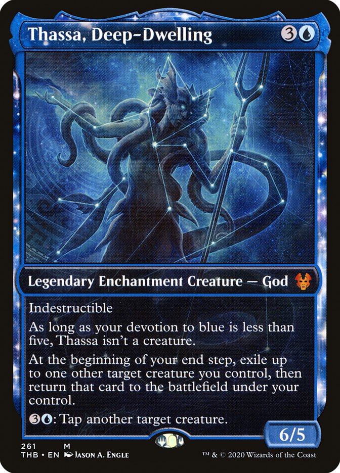 Thassa, Deep-Dwelling, Theros Beyond Death Card Art