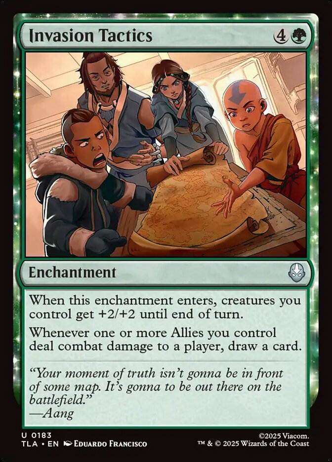 Invasion Tactics, Avatar: The Last Airbender Card Art