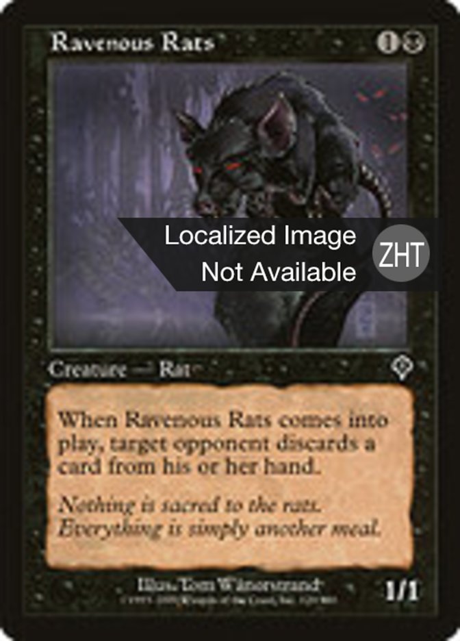 Ravenous Rats, Invasion Card Art