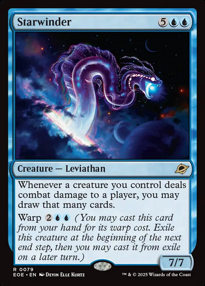 Starwinder, Edge Of Eternities Card Art