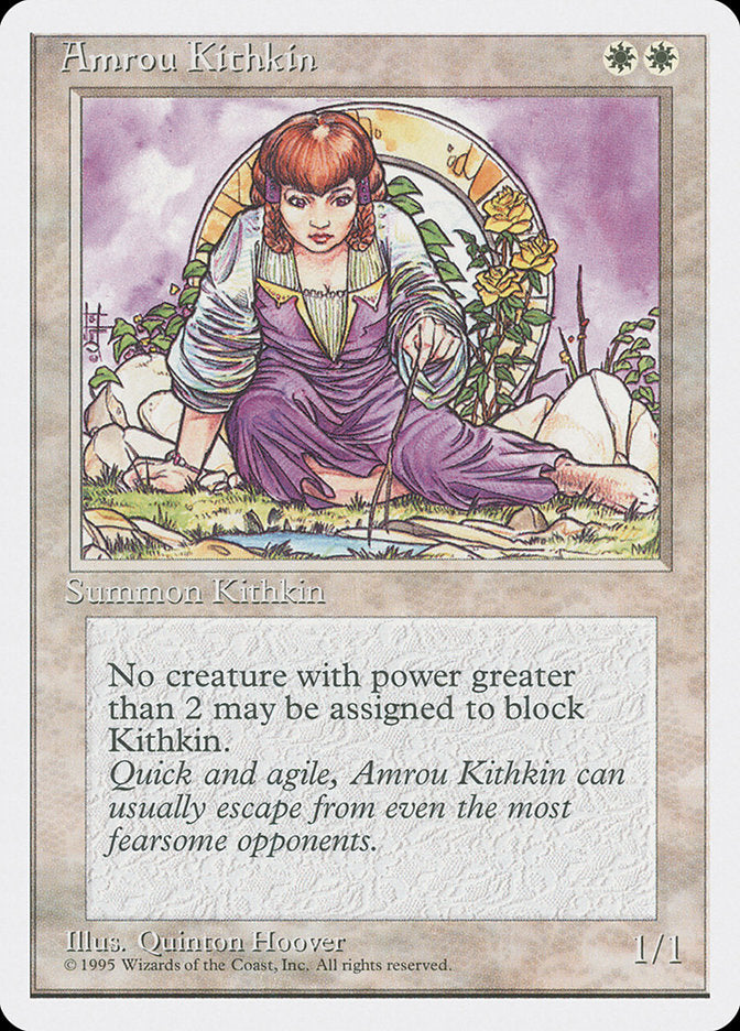 Amrou Kithkin, Fourth edition Card Art