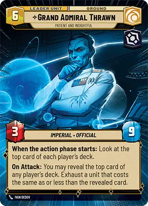 Grand Admiral Thrawn, Patient and Insightful - Hyperspace