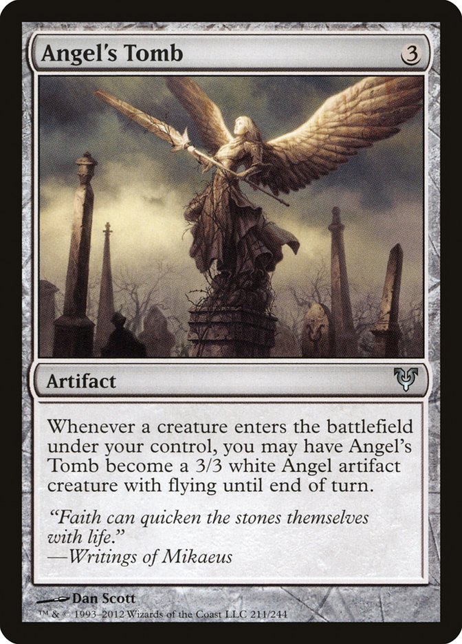 Angel's Tomb, Avacyn restored Card Art