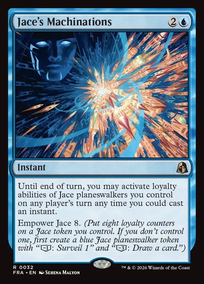 Jace's Machinations, Reality Fracture Card Art