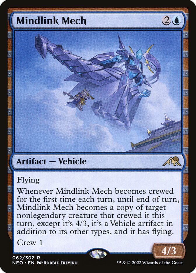 Mindlink Mech, Kamigawa: neon dynasty Card Art
