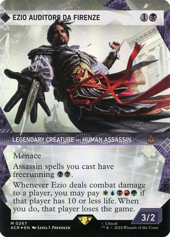 Ezio Auditore da Firenze, Assassin'S Creed Card Art