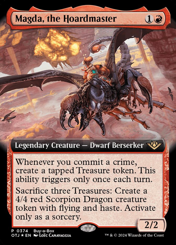 Magda, the Hoardmaster, Outlaws of thunder junction Card Art