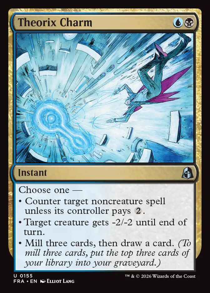 Theorix Charm, Reality Fracture Card Art