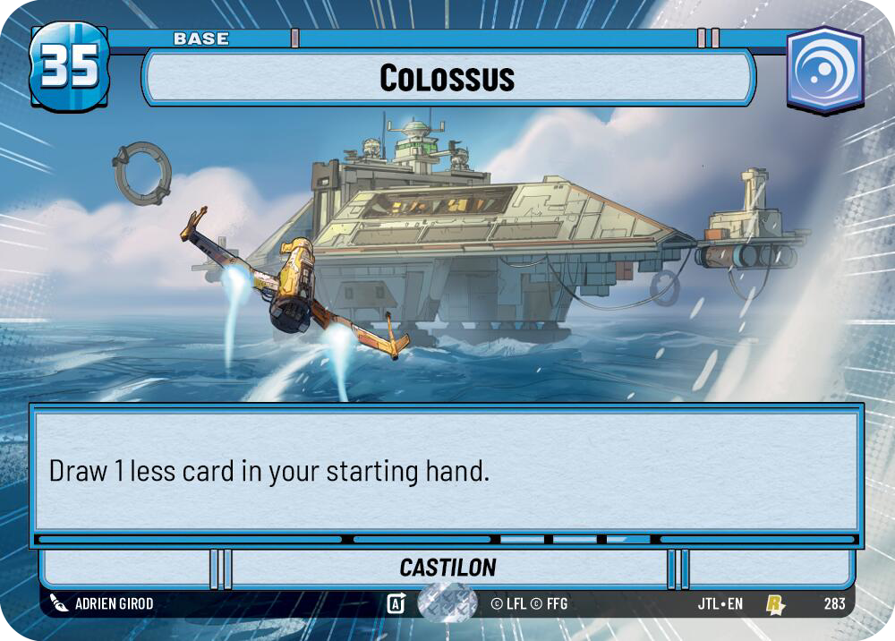 Colossus, Jump to Lightspeed Card Art