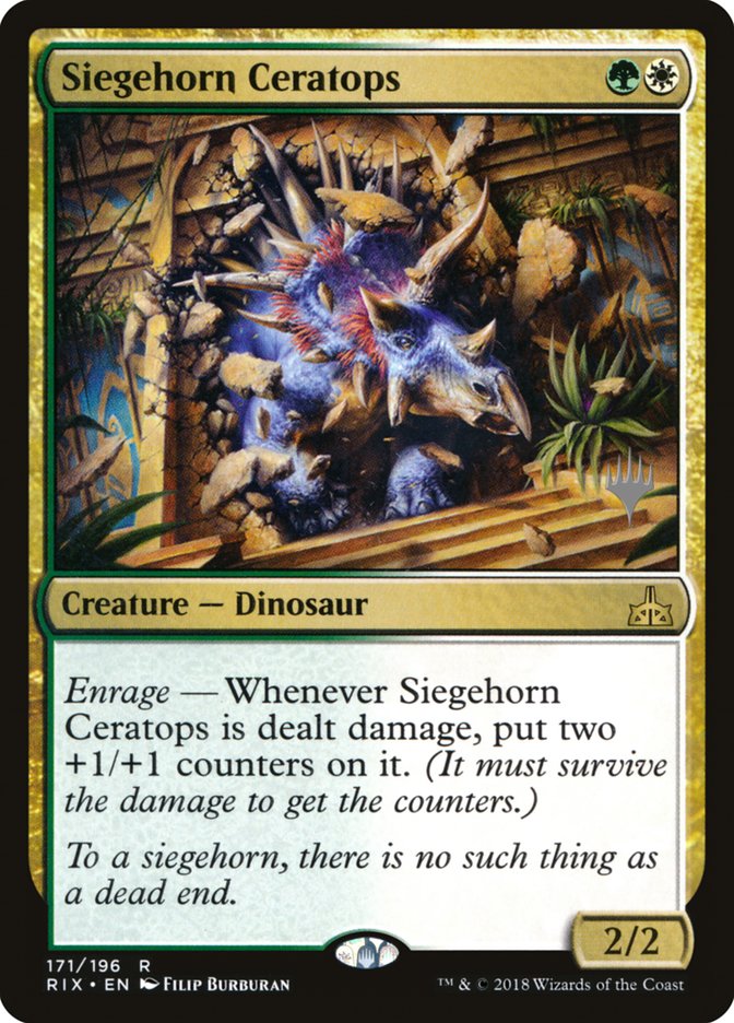 Siegehorn Ceratops - Foil