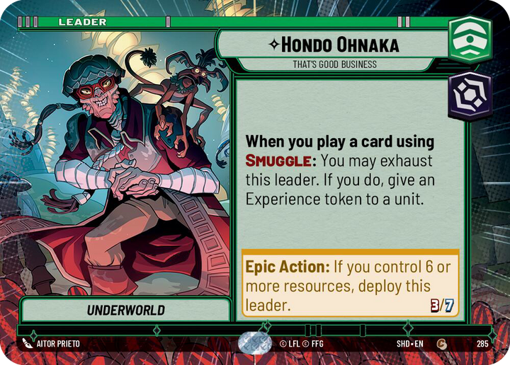Hondo Ohnaka, That's Good Business - Hyperspace