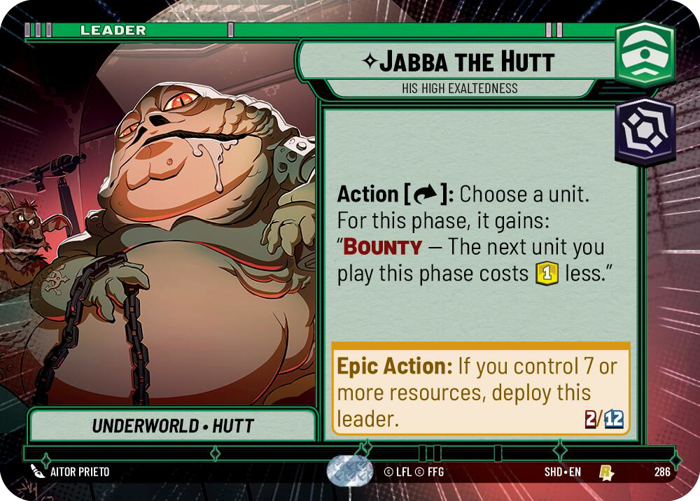 Jabba the Hutt, His High Exaltedness - Hyperspace