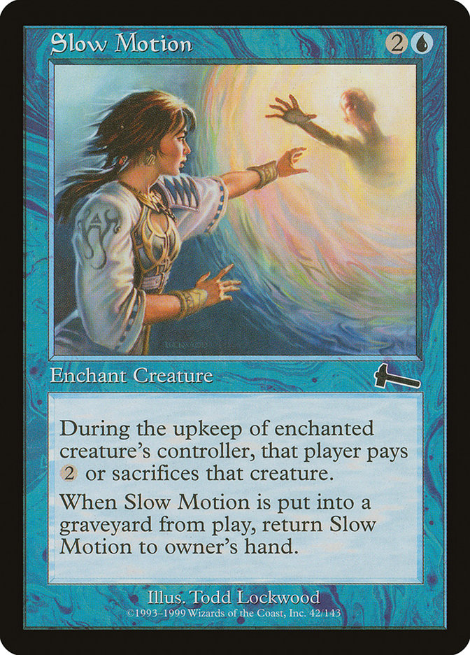 Slow Motion, Urza's legacy Card Art