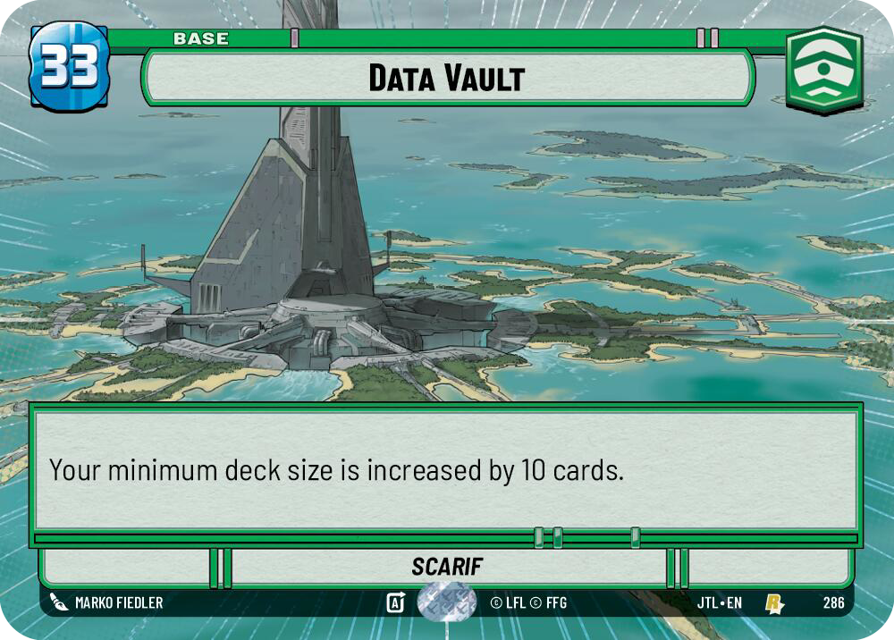 Data Vault, Jump to Lightspeed Card Art