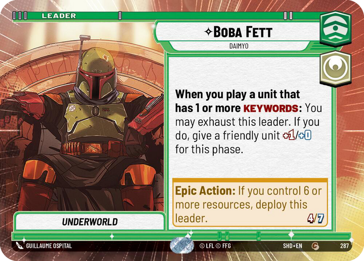 Boba Fett, Daimyo - Hyperspace