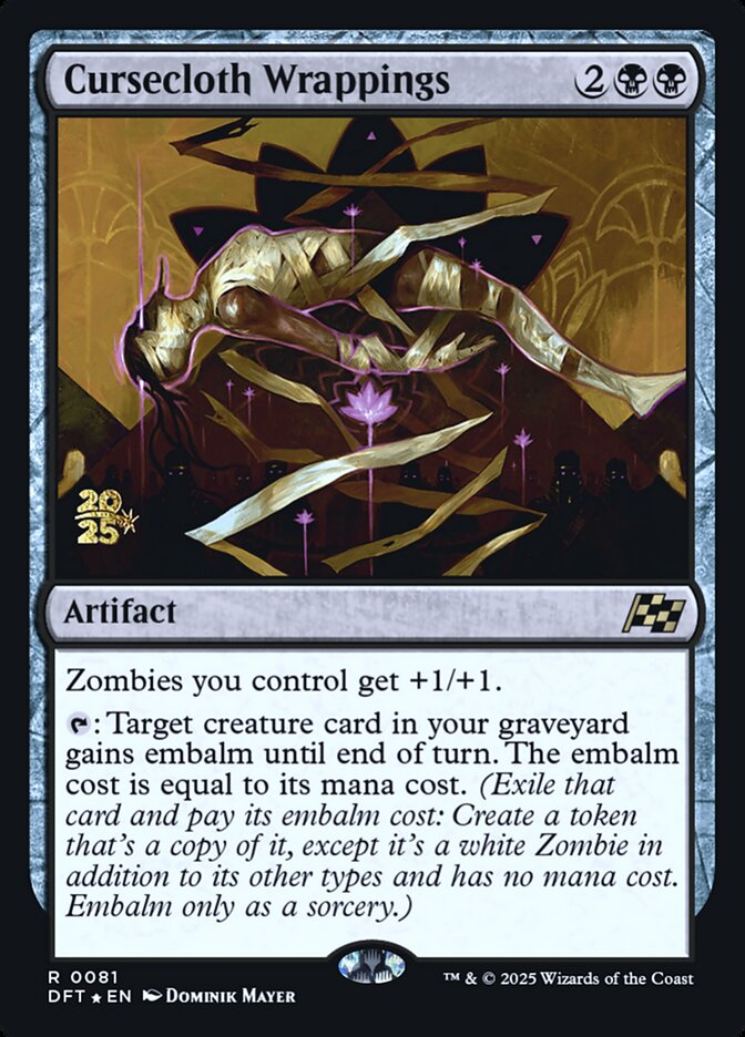 Cursecloth Wrappings, Aetherdrift Promos Card Art