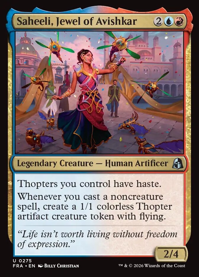 Saheeli, Jewel of Avishkar, Reality Fracture Card Art
