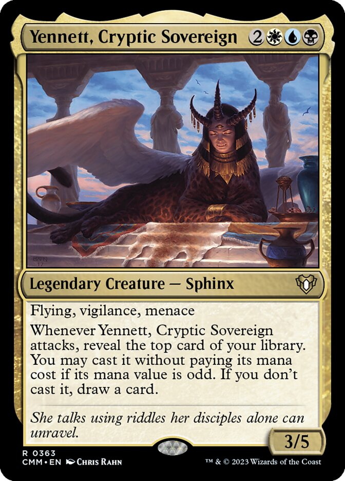 Yennett, Cryptic Sovereign - Foil