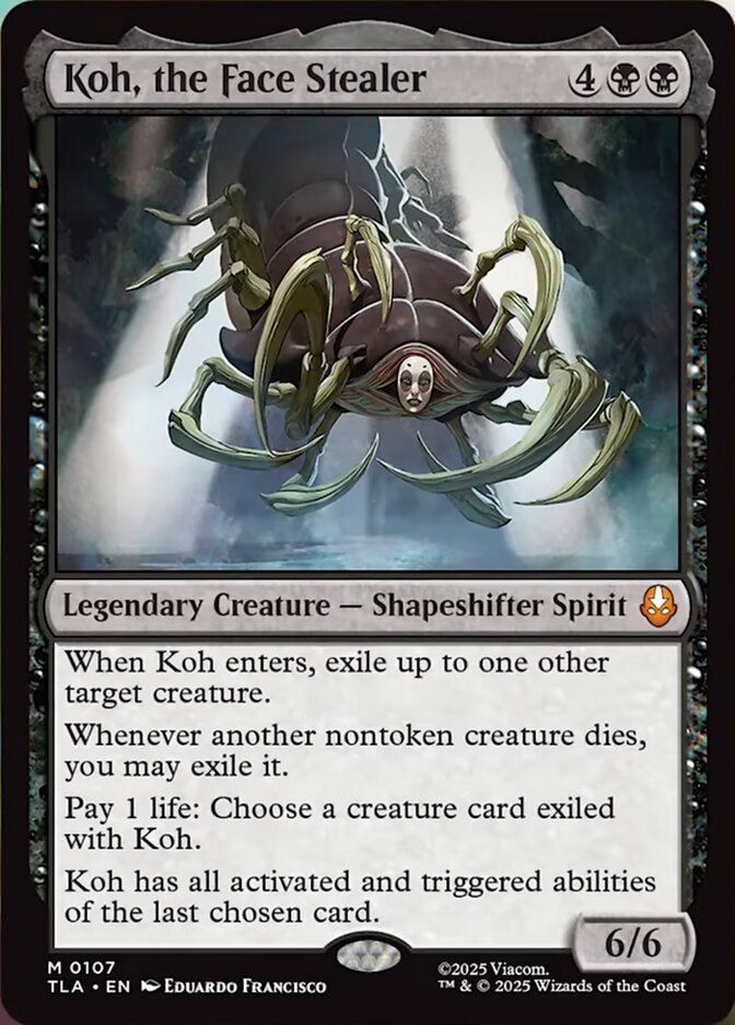 Koh, the Face Stealer, Avatar: The Last Airbender Card Art